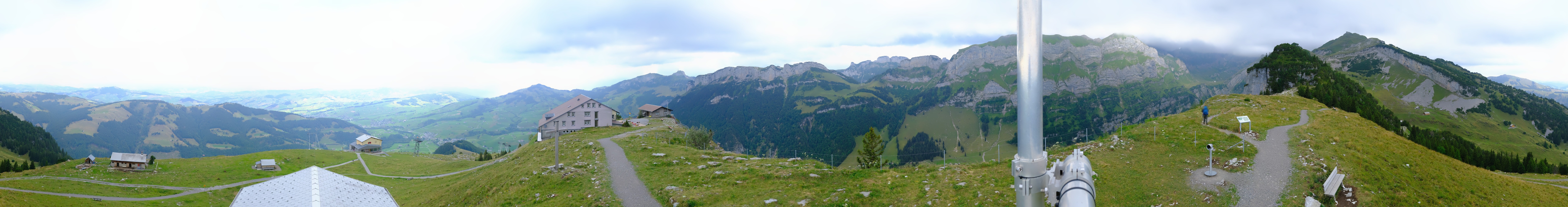 Archiv Foto Webcam Ebenalp Bergstation