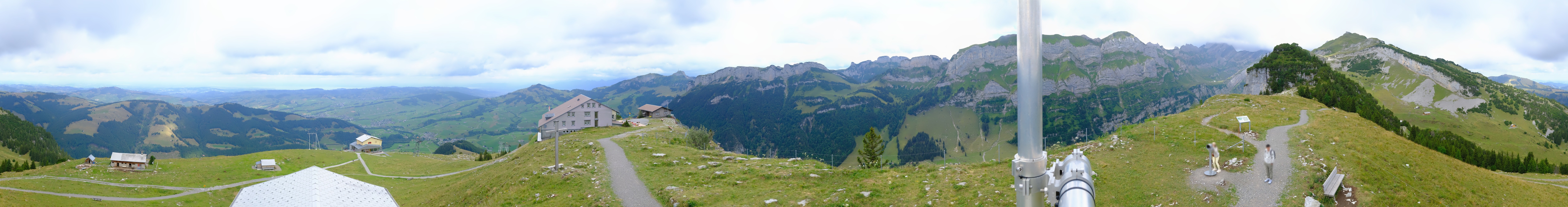 Archiv Foto Webcam Ebenalp Bergstation