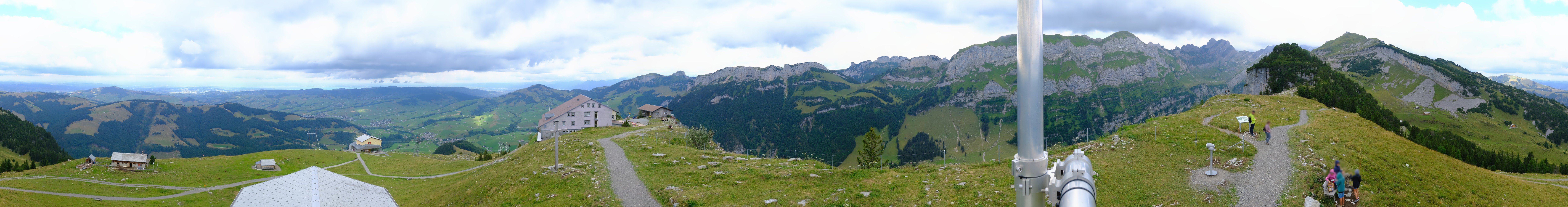 Archiv Foto Webcam Ebenalp Bergstation