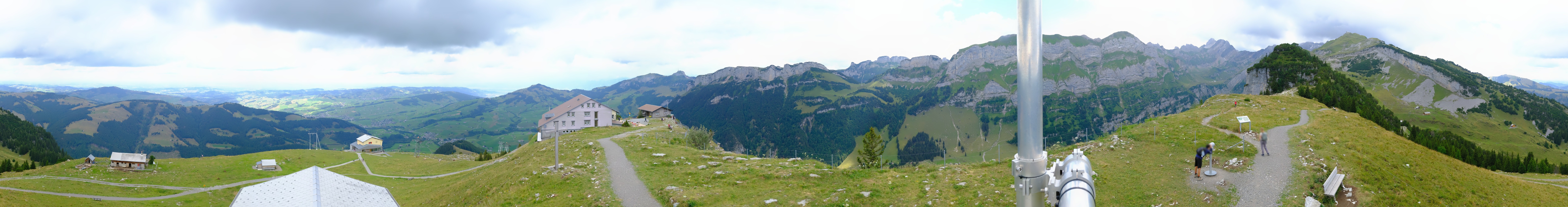 Archiv Foto Webcam Ebenalp Bergstation