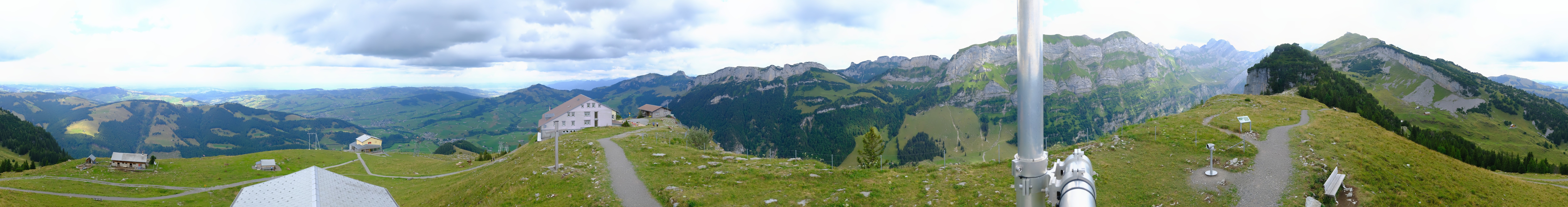 Archiv Foto Webcam Ebenalp Bergstation