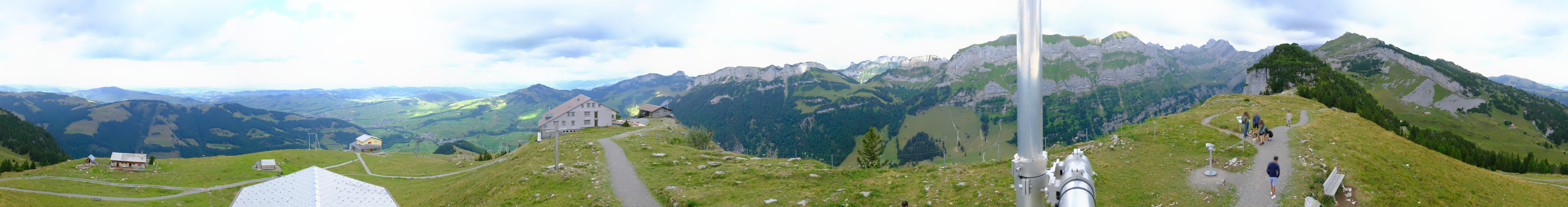 Archiv Foto Webcam Ebenalp Bergstation