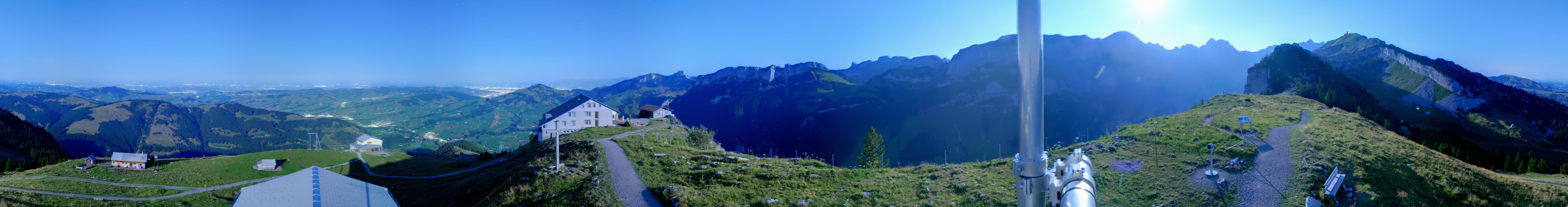Archived image Webcam Ebenalp Top Station