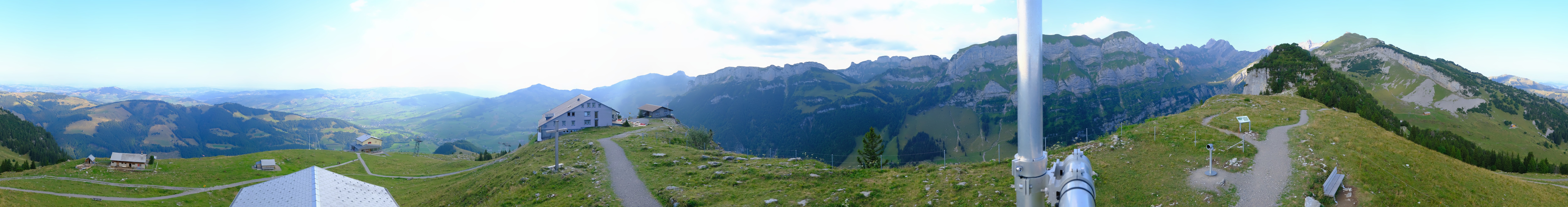 Archived image Webcam Ebenalp Top Station