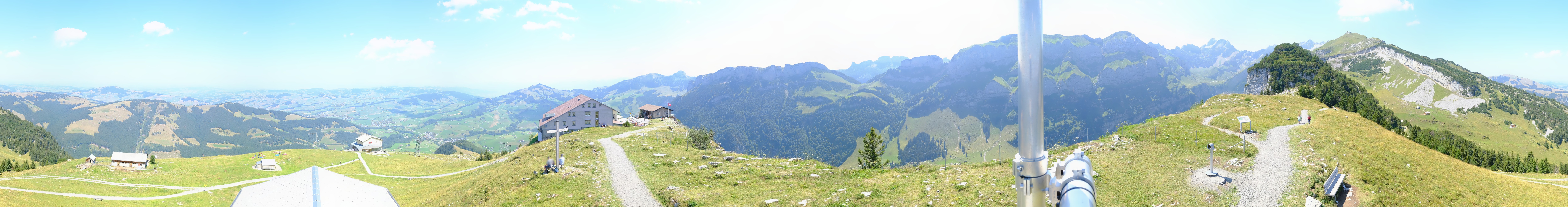 Archiv Foto Webcam Ebenalp Bergstation