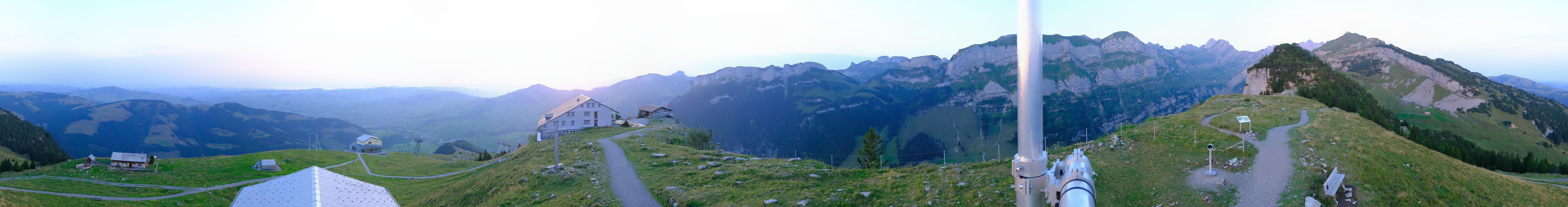 Archived image Webcam Ebenalp Top Station