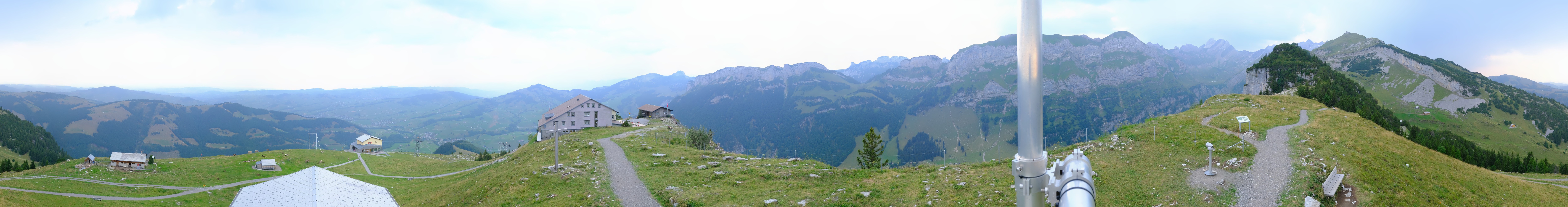 Archived image Webcam Ebenalp Top Station