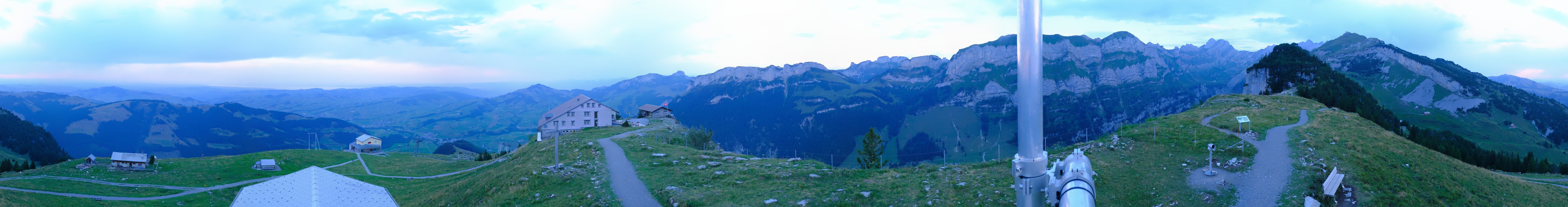 Archived image Webcam Ebenalp Top Station