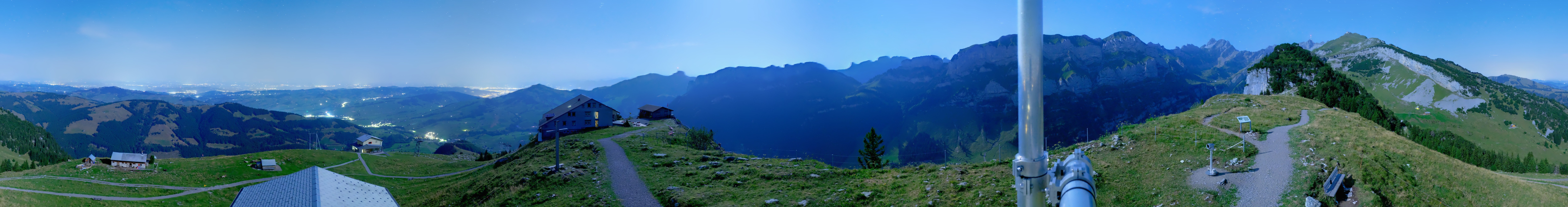 Archiv Foto Webcam Ebenalp Bergstation