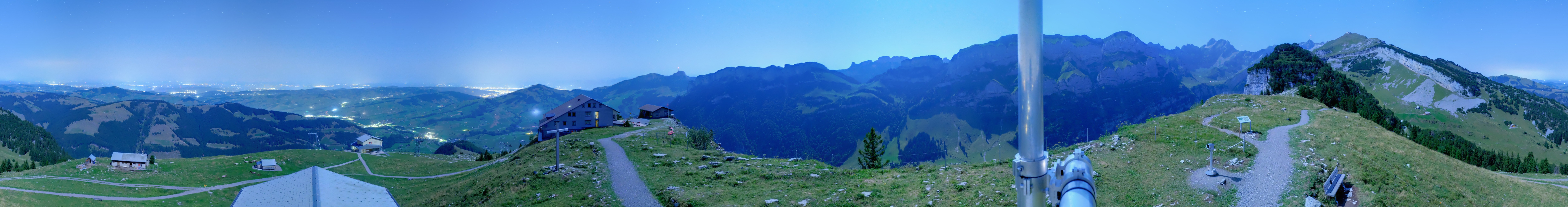 Archiv Foto Webcam Ebenalp Bergstation