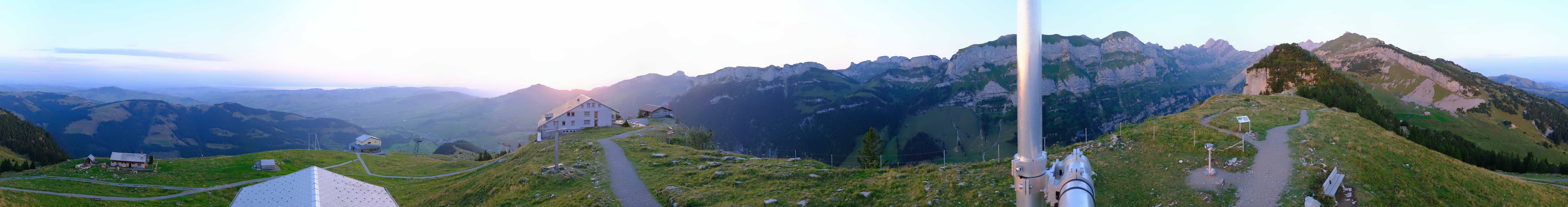 Archiv Foto Webcam Ebenalp Bergstation