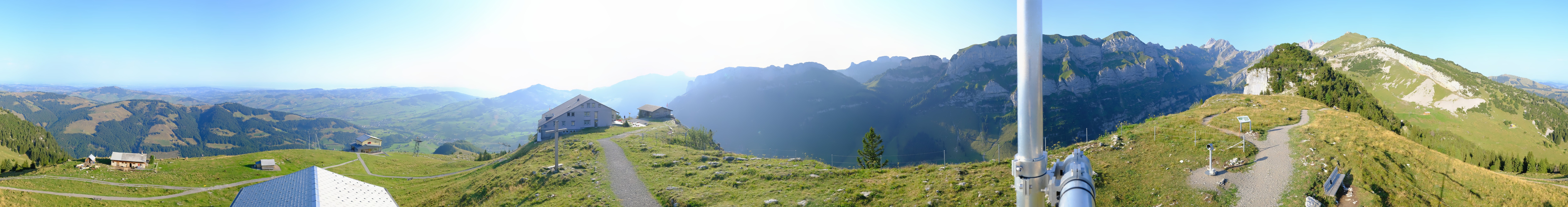 Archiv Foto Webcam Ebenalp Bergstation
