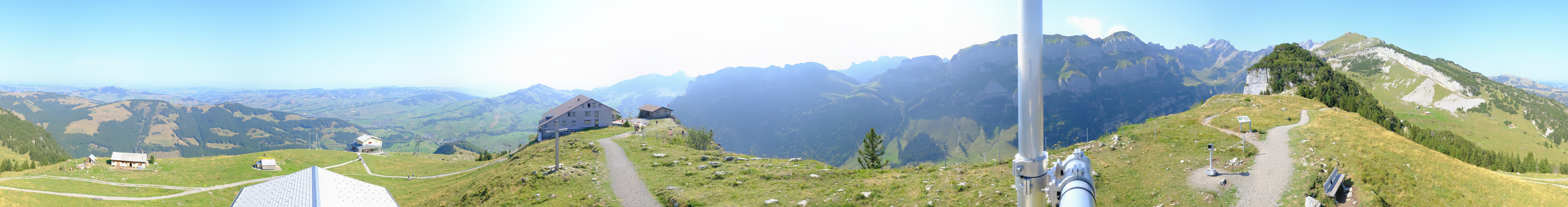 Archiv Foto Webcam Ebenalp Bergstation