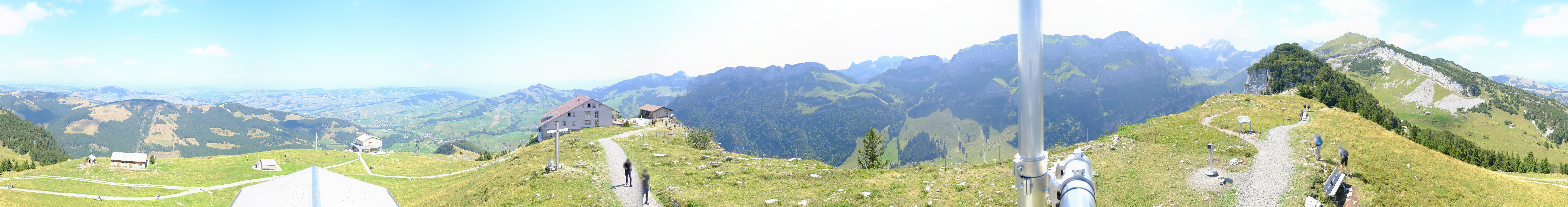 Archiv Foto Webcam Ebenalp Bergstation