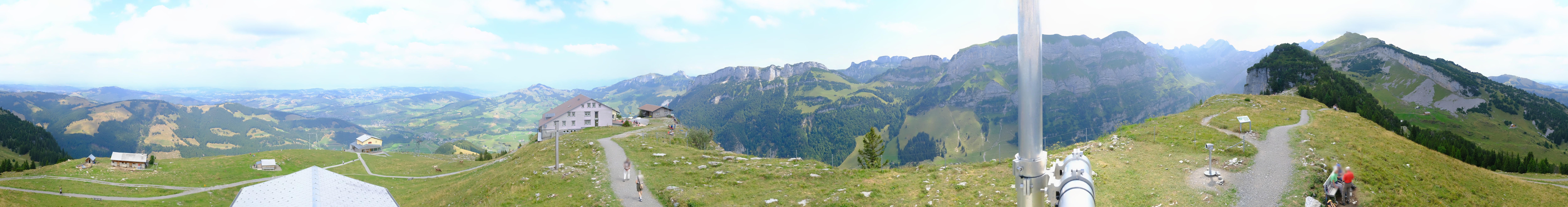 Archiv Foto Webcam Ebenalp Bergstation