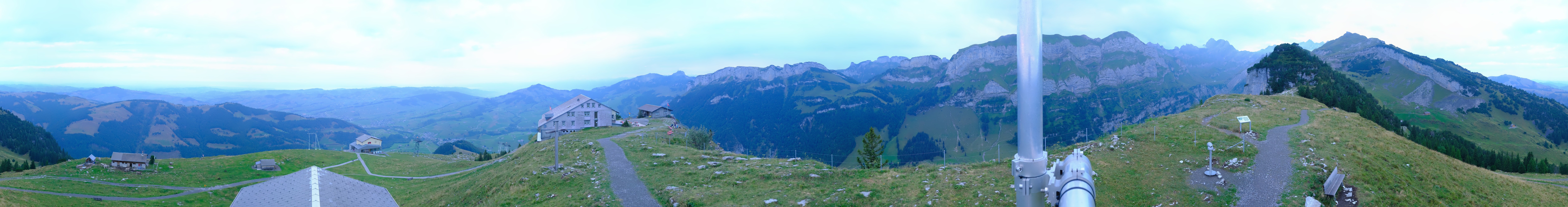 Archived image Webcam Ebenalp Top Station