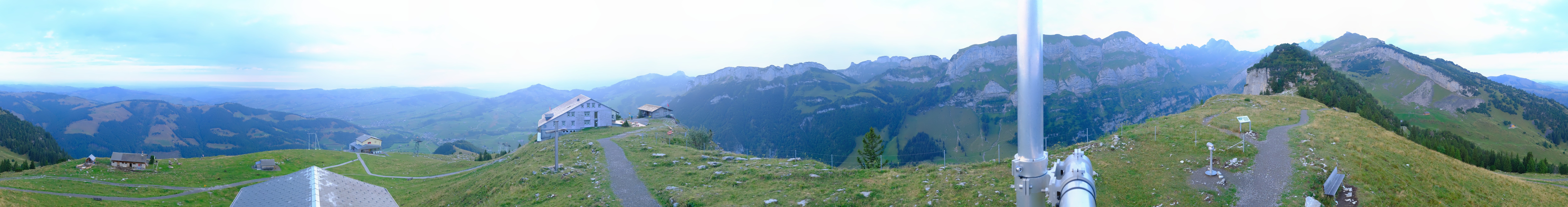 Archived image Webcam Ebenalp Top Station