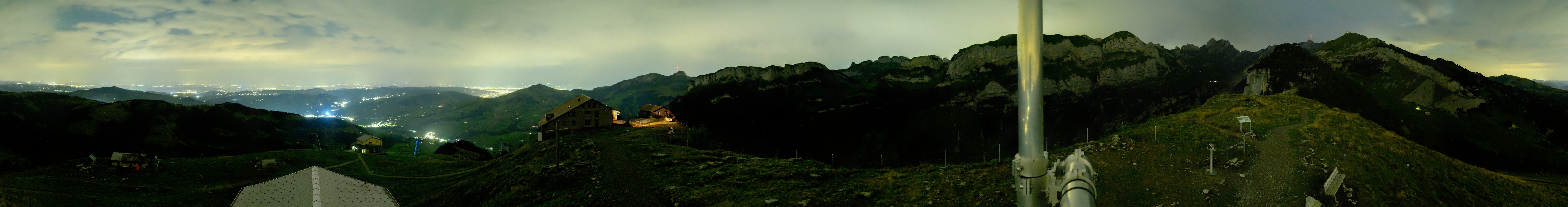 Archived image Webcam Ebenalp Top Station