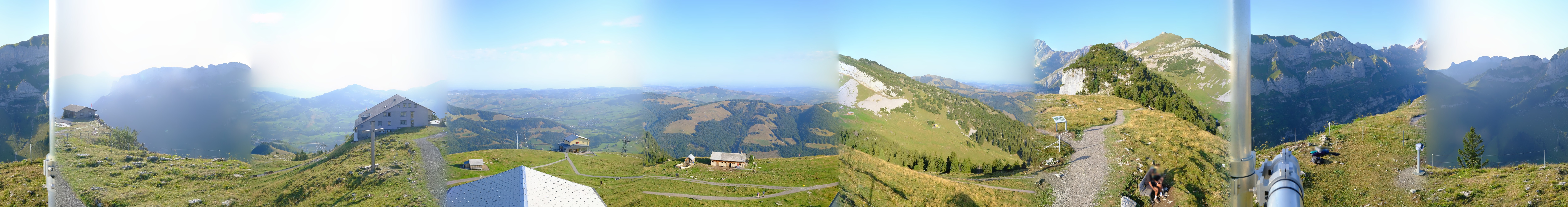 Archived image Webcam Ebenalp Top Station