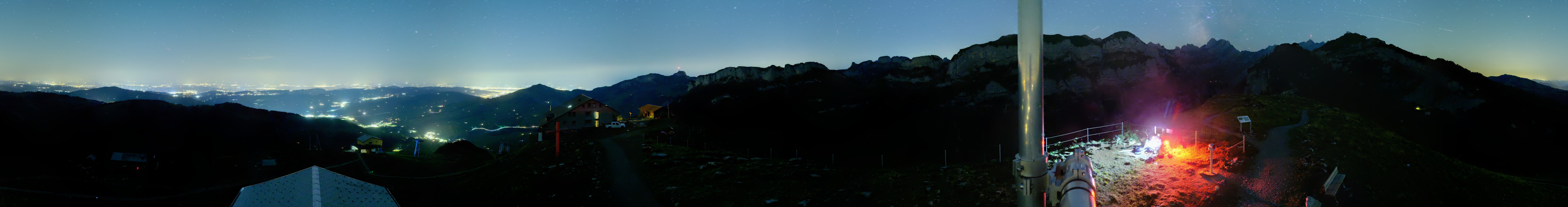 Archived image Webcam Ebenalp Top Station