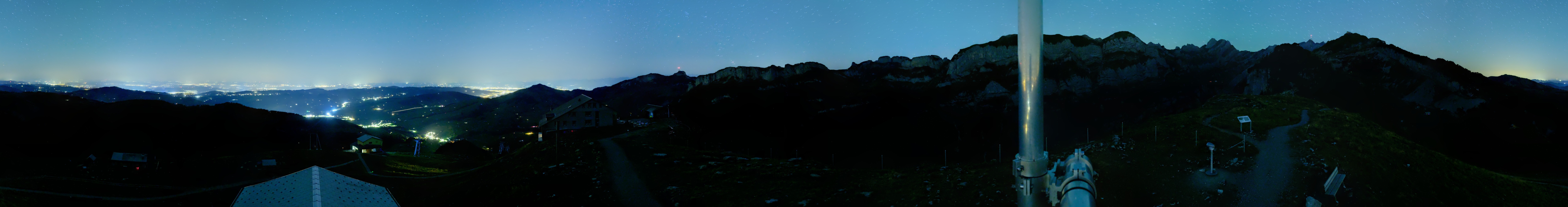 Archived image Webcam Ebenalp Top Station