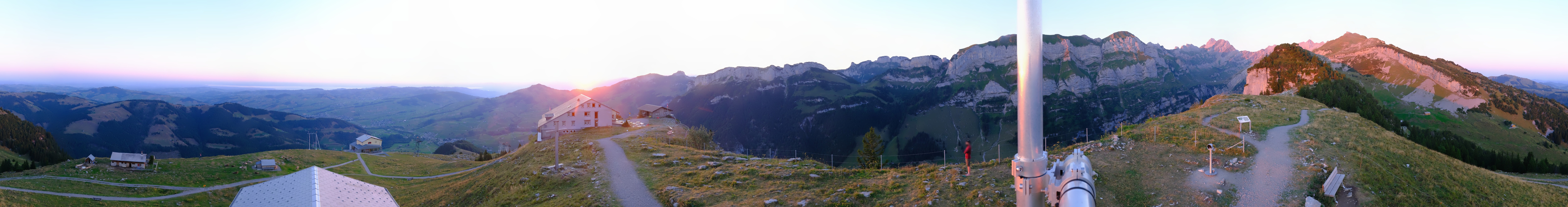 Archived image Webcam Ebenalp Top Station