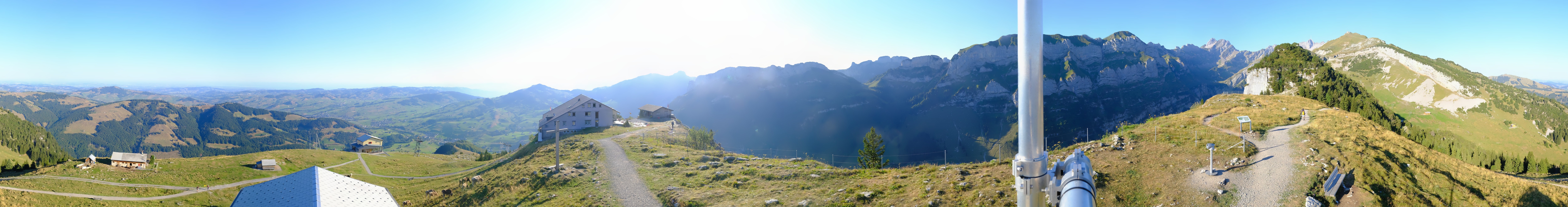 Archived image Webcam Ebenalp Top Station
