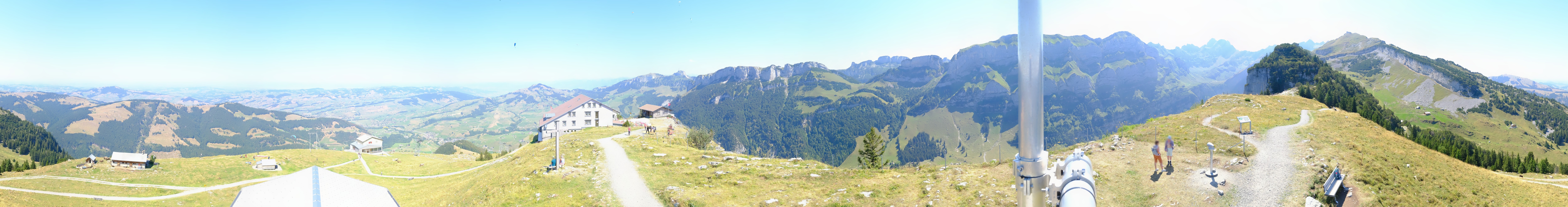 Archived image Webcam Ebenalp Top Station
