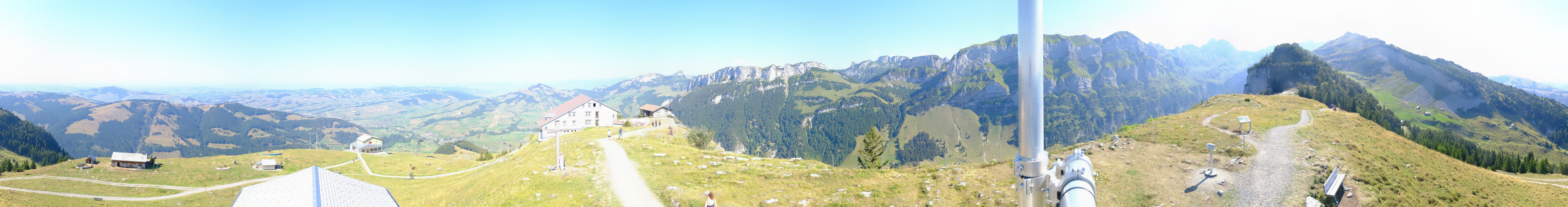 Archived image Webcam Ebenalp Top Station
