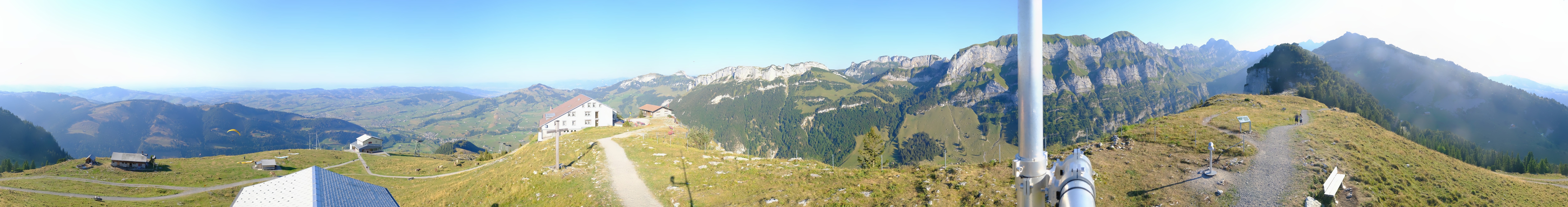 Archived image Webcam Ebenalp Top Station