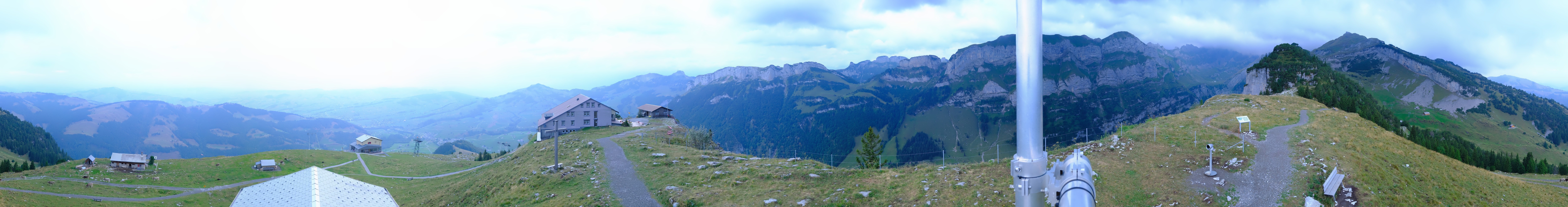 Archiv Foto Webcam Ebenalp Bergstation