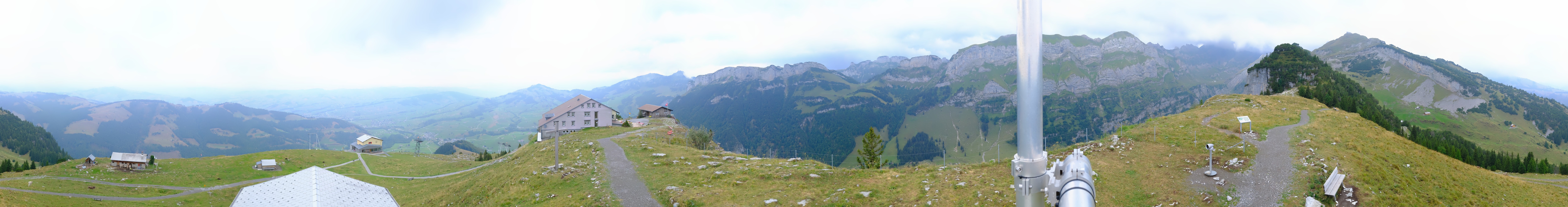 Archiv Foto Webcam Ebenalp Bergstation
