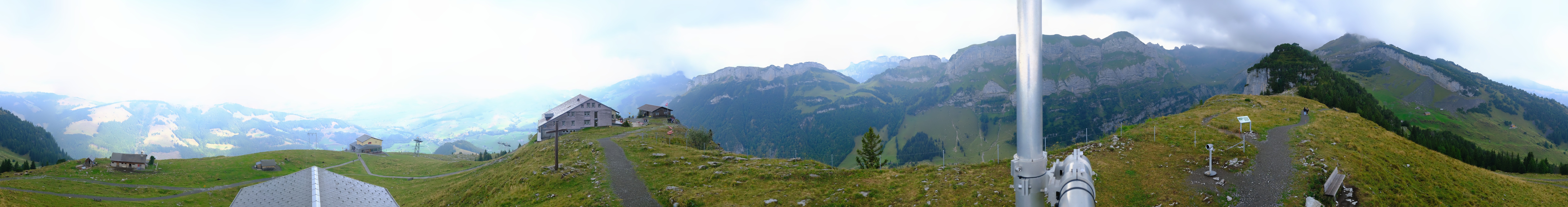 Archiv Foto Webcam Ebenalp Bergstation