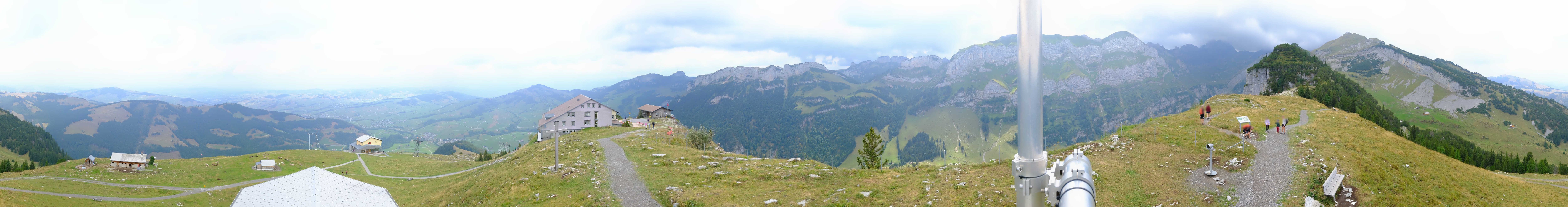 Archiv Foto Webcam Ebenalp Bergstation