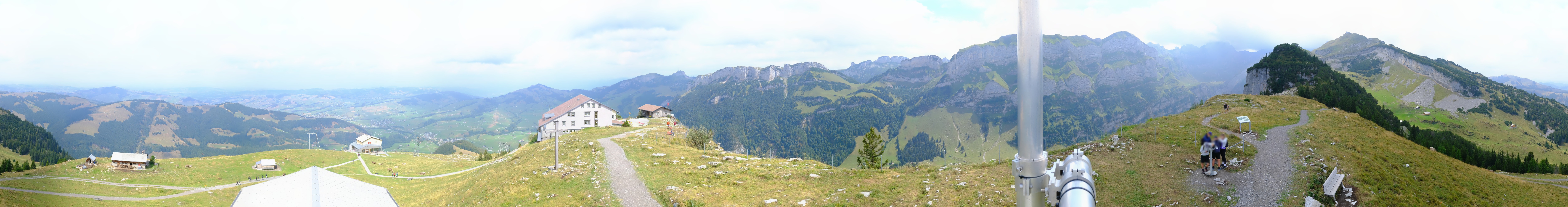 Archiv Foto Webcam Ebenalp Bergstation