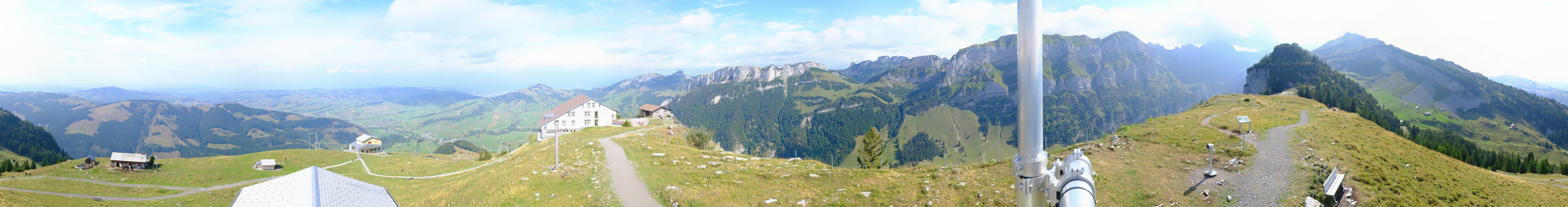 Archiv Foto Webcam Ebenalp Bergstation