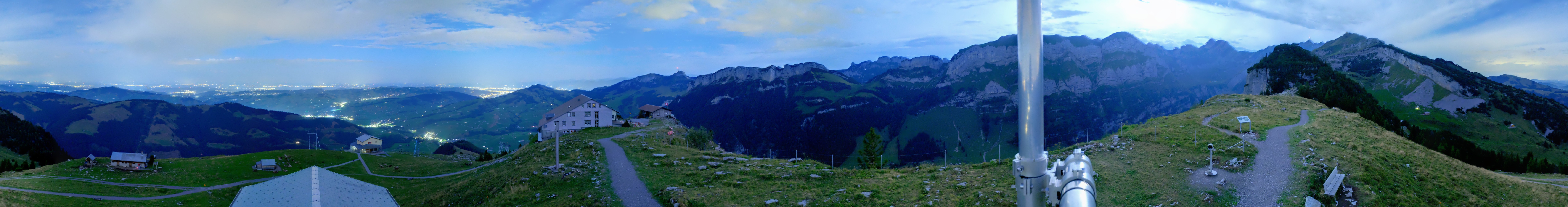Archiv Foto Webcam Ebenalp Bergstation
