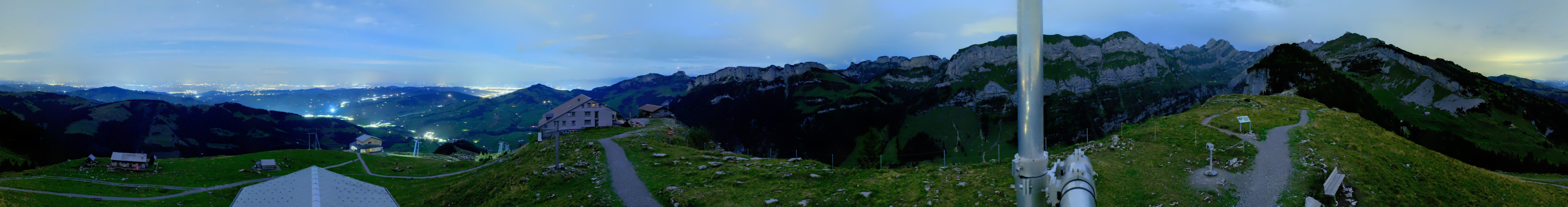 Archiv Foto Webcam Ebenalp Bergstation