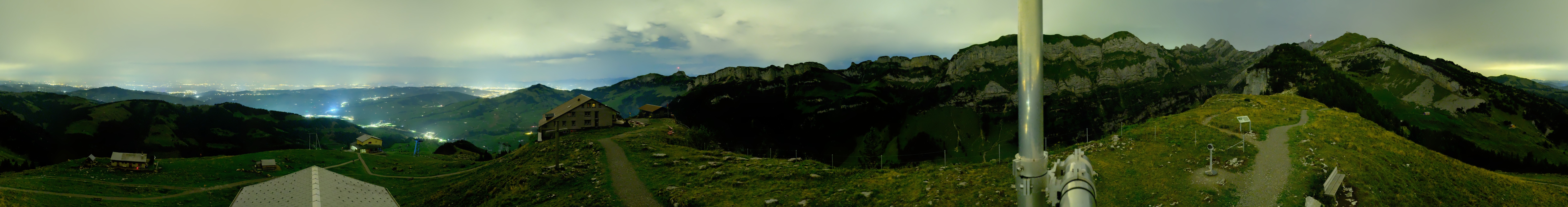 Archiv Foto Webcam Ebenalp Bergstation