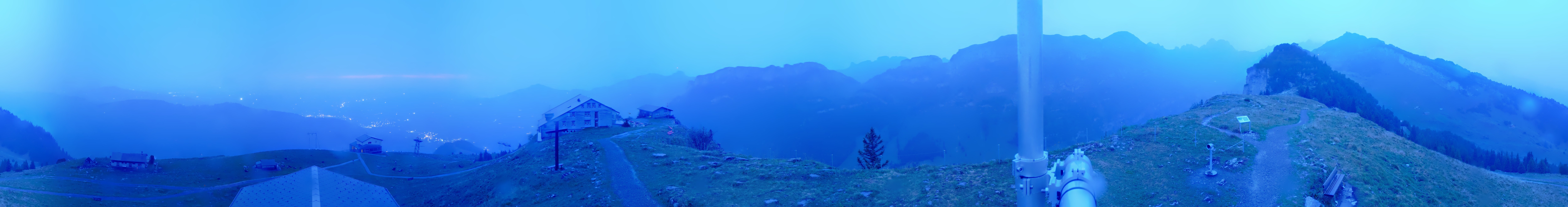 Archiv Foto Webcam Ebenalp Bergstation