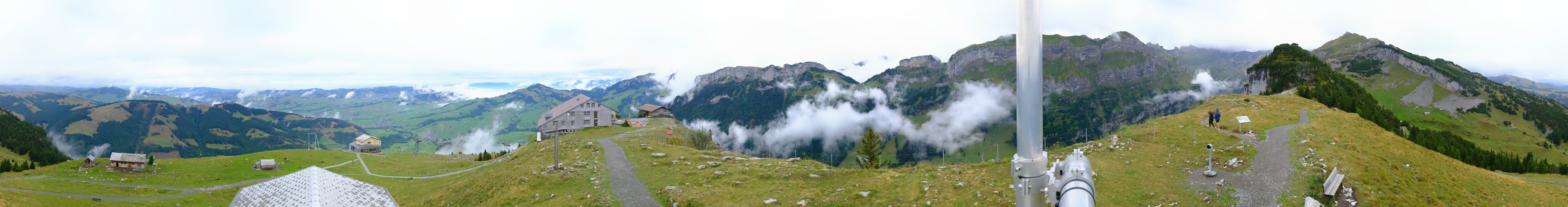 Archiv Foto Webcam Ebenalp Bergstation