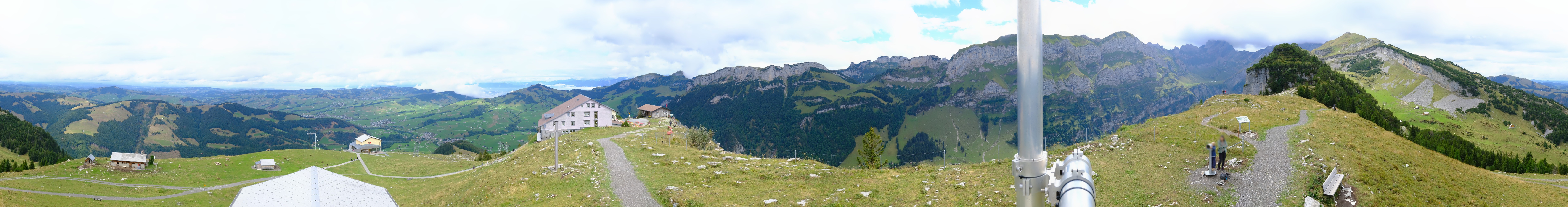 Archiv Foto Webcam Ebenalp Bergstation