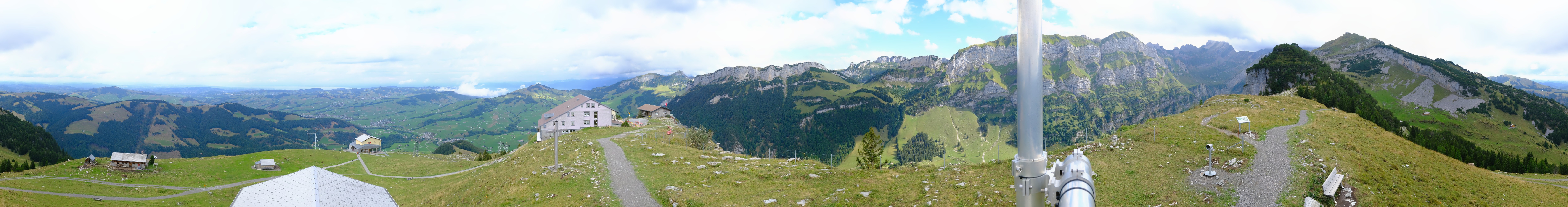 Archiv Foto Webcam Ebenalp Bergstation
