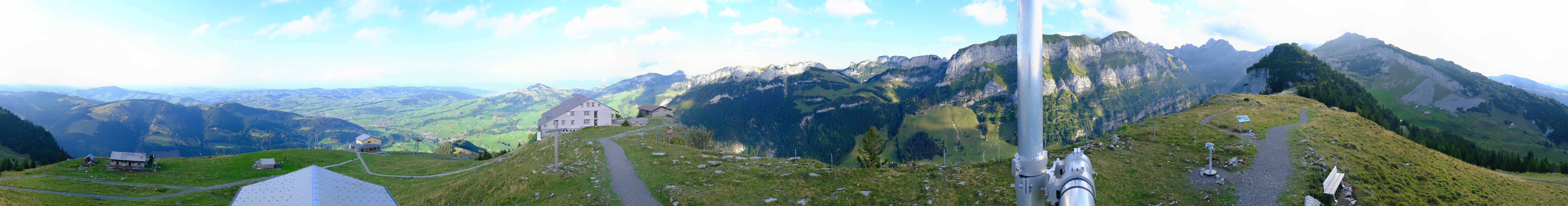 Archiv Foto Webcam Ebenalp Bergstation