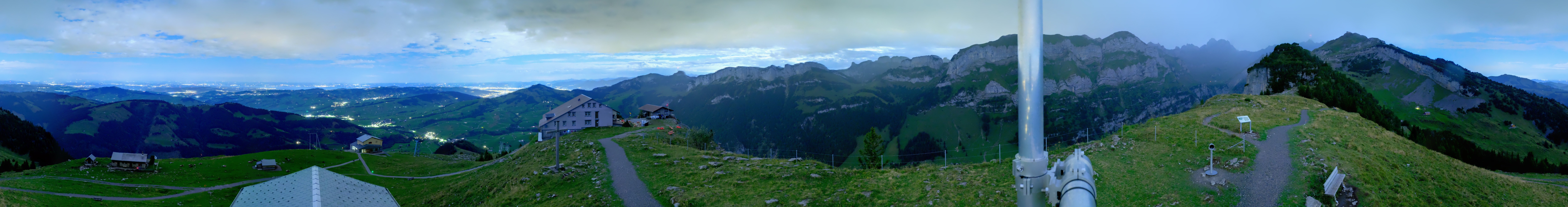 Archiv Foto Webcam Ebenalp Bergstation
