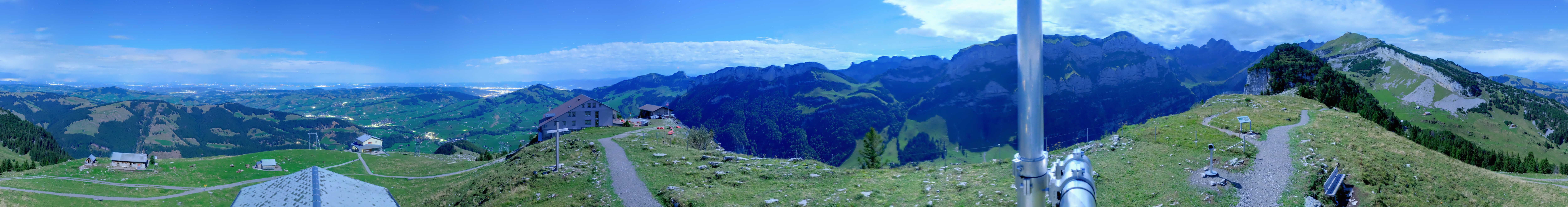 Archiv Foto Webcam Ebenalp Bergstation