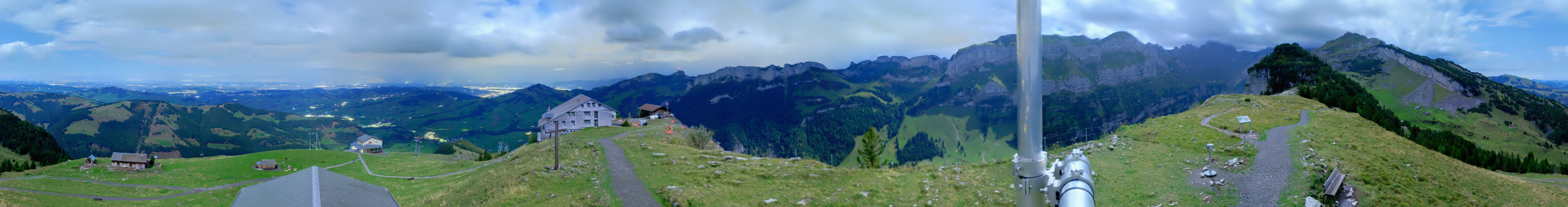 Archiv Foto Webcam Ebenalp Bergstation