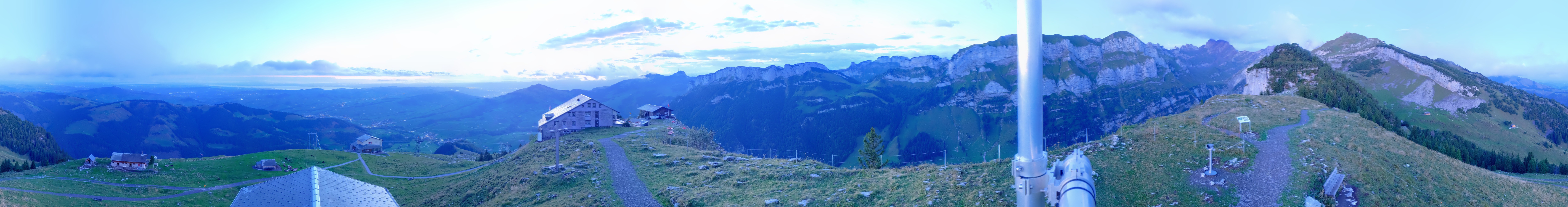 Archiv Foto Webcam Ebenalp Bergstation