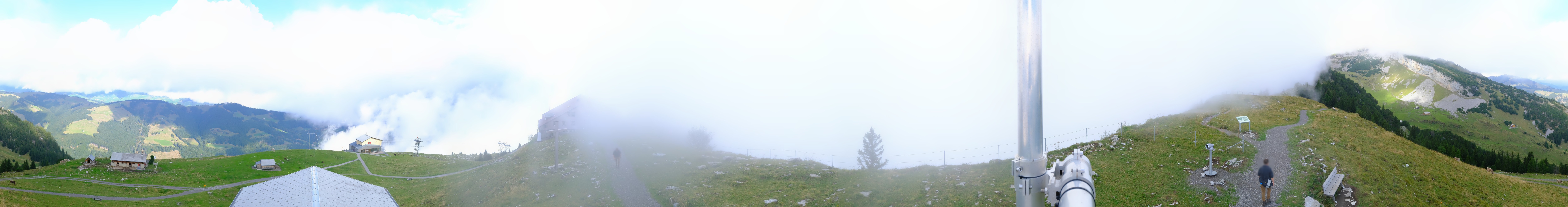 Archiv Foto Webcam Ebenalp Bergstation