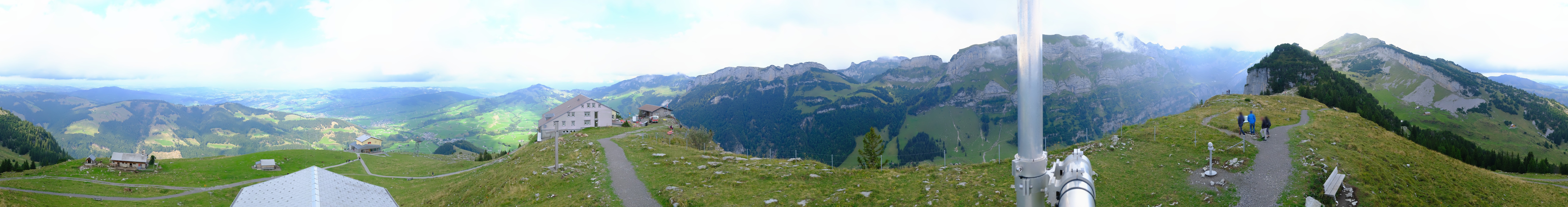 Archiv Foto Webcam Ebenalp Bergstation